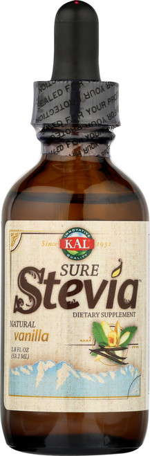 Pure Stevia Liquid Extract Vanilla 1.8 Fl oz 53.2mL