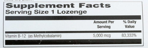 Methyl B-12 Cherry 60 Lozenges