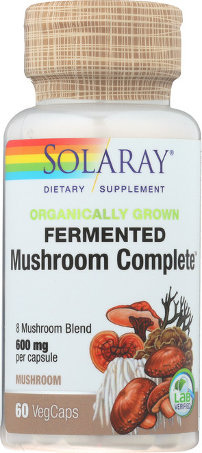 Organically Grown Mushroom Complete 60 Vegetarian Capsules