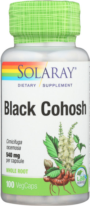 Black Cohosh Root 540mg 100 Vegetarian Capsules