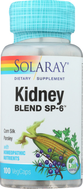 Kidney Blend Sp-6 Corn Silk Parsley 100 Vegetarian Capsules