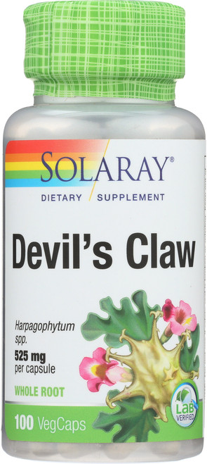 Devil's Claw Root 100 Vegetarian Capsules