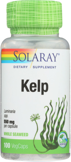 Kelp Seaweed With Folic Acid 100 Vegetarian Capsules