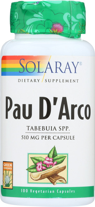 Pau D'Arco Inner Bark 100 Vegetarian Capsules