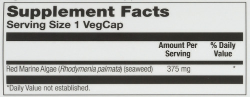 Red Marine Algae 100 Vegan Capsules