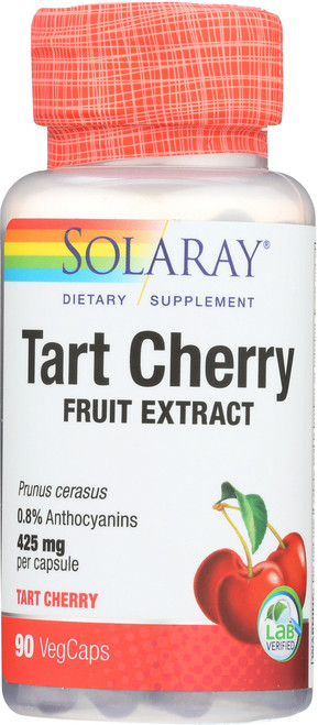 Tart Cherry Fruit Extract 90 Vegetarian Capsules