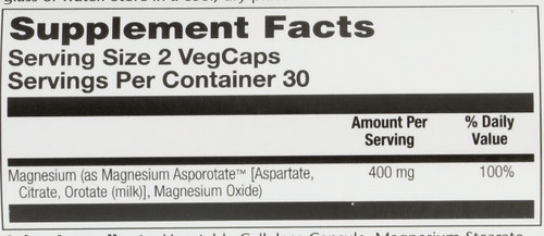 Magnesium Asporotate 60 Capsules