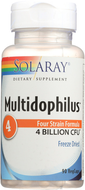 Multidophilus 4 Strain Probiotic 4 Billion ** 90 Vegetarian Capsules