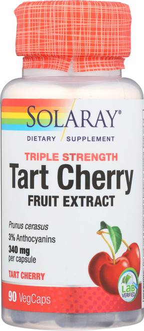 Triple Strength Tart Cherry Fruit Extract Triple Strength 90 Capsules