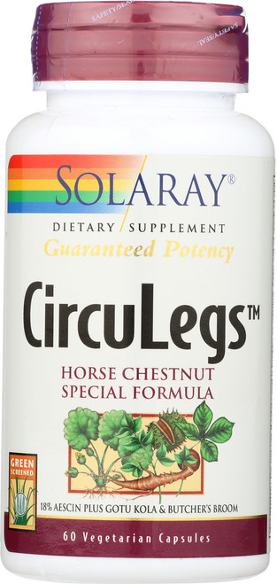 Circulegs, Circulation Support Formula Horse Chestnut Special Formula 60 Vegetarian Capsules