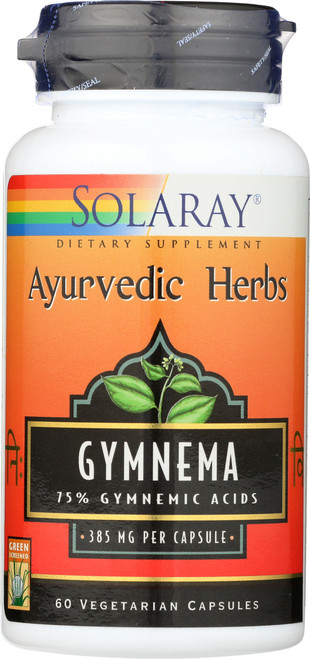 Gymnema Leaf Extract 60 Vegetarian Capsules 385mg