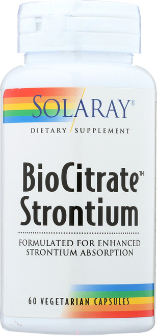 Biocitrate Strontium 60 Vegetarian Capsules