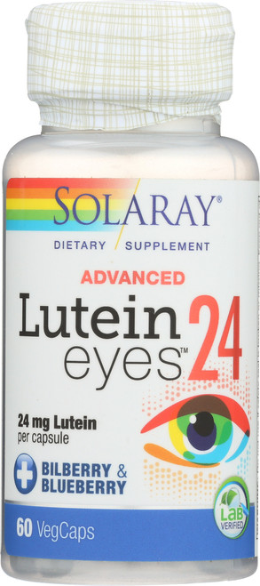 Lutein Eyes 24mg, Advanced 60 Vegetarian Capsules