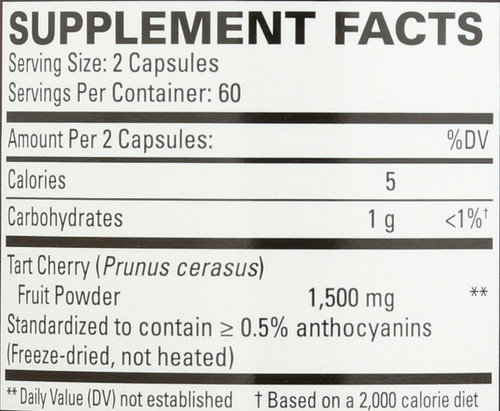 Tart Cherry 120 Capsules