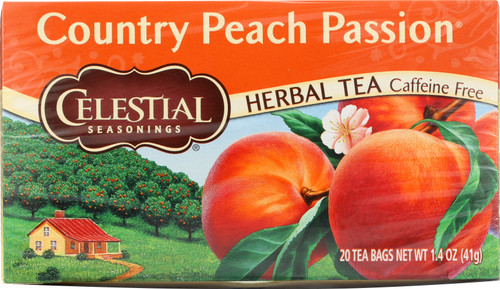 Herbal Tea Country Peach Passion 20 Each 1.4 Ounce