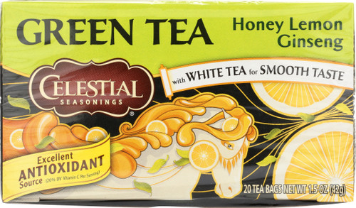 Tea-Green-Honey Lemon Ginseng         20 Each 1.5 Ounce