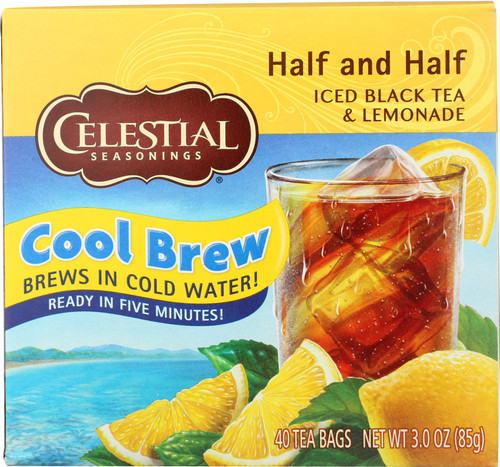 Herbal Tea Half & Half Cool Brew Iced 40 Each 3 Ounce