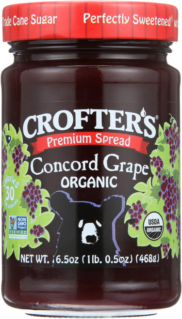 Concord Grape Premium Spread  16.5 Ounce 468 Gram