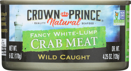 Crab Meat Fancy White - Lump 6 Ounce 170 Gram