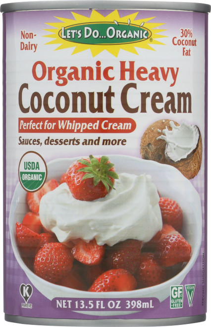 Coconut Cream Heavy 13.5 Fl Oz  398 Milliliter