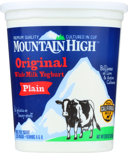 Yoghurt Plain 32 Ounce 2 Pound