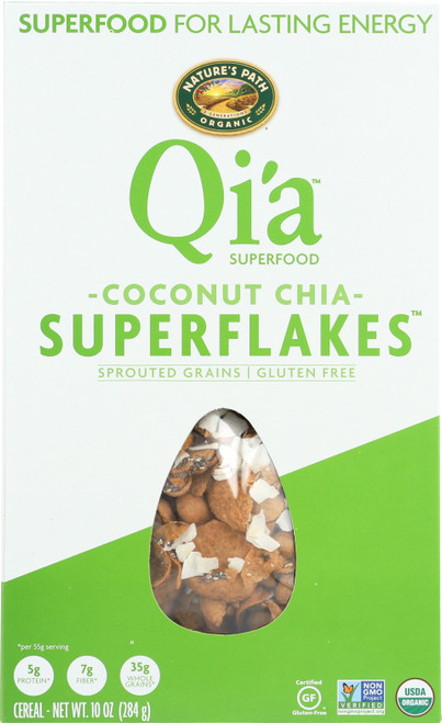 Qi'A Superfood Superflakes 10 Ounce 284 Gram
