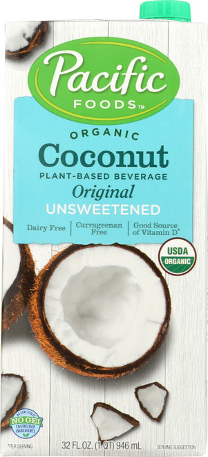 Coconut Beverage Original Unsweetened 32 Fluid Ounce 1 Quart