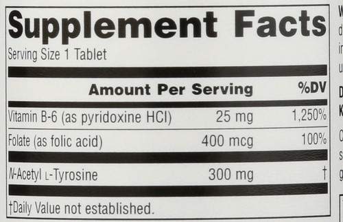 N-Acetyl L-Tyrosine 300Mg 60T N-Acetyl L-Tyrosine 300 Mg 60 Count