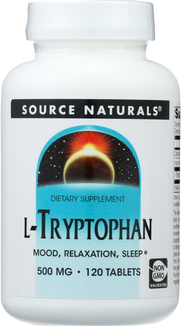 L-Tryptophan 500 Mg L-Tryptophan 500 Mg 120 Count