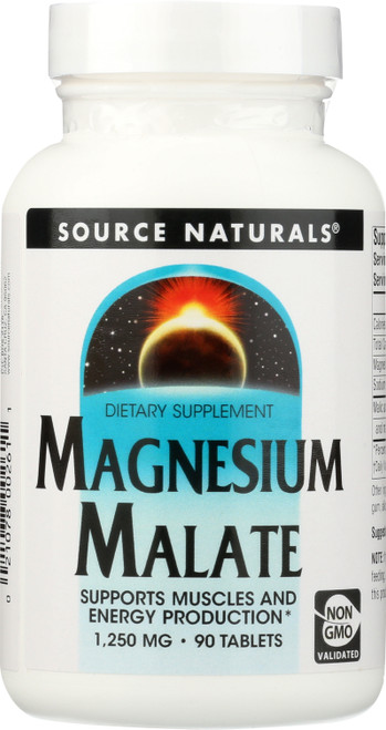 Magnesium Malate 1250Mg 90T Magnesium Malate 1250 Mg 90 Count 1250 Milligram