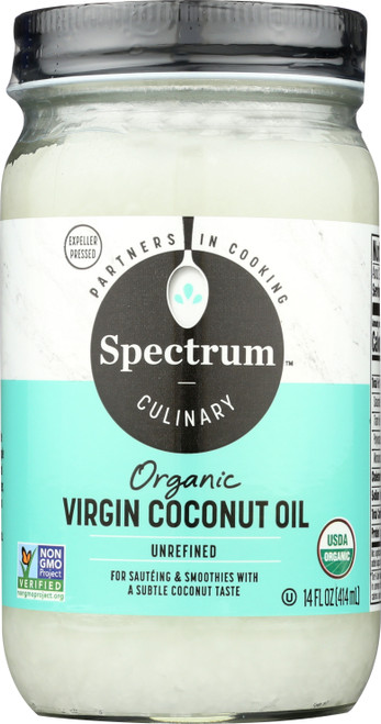 Coconut Oil Unrefined  14 Fluid Ounce 414 Milliliter