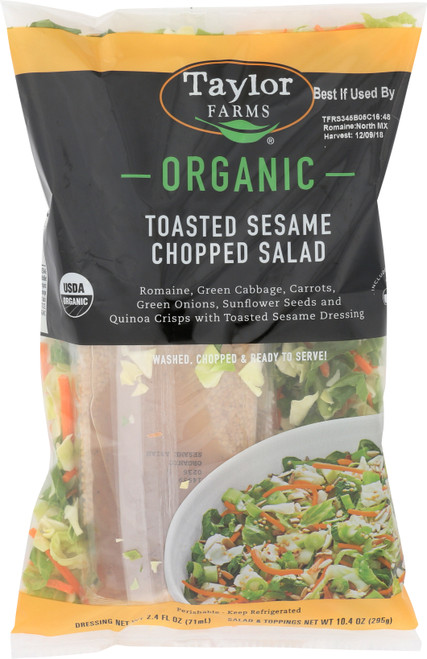 Taylor Farms Organic Toasted Sesame Chopped Salad  1 Each