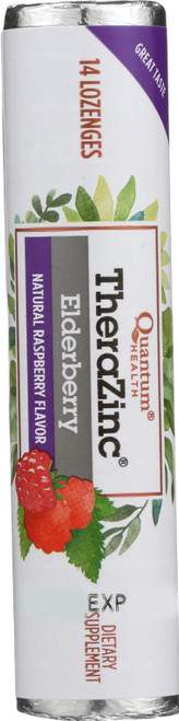 Therazinc Elderberry Lozenge Roll Elderberry Lozenge 14 Count