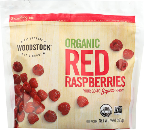 Organic Raspberries Red 10 Ounce 283 Gram