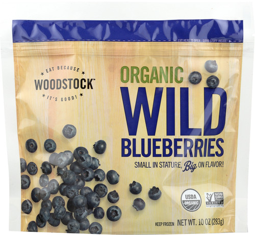 Organic Blueberries Wild 10 Ounce 283 Gram