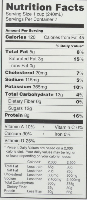 2% Reduced Fat Non Fortified 59oz