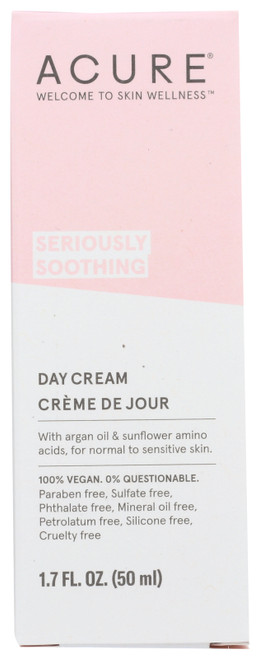 Seriously Soothing Day Cream Argan Oil & Sunflower Amino Acids Normal To Sensitive 1.7oz