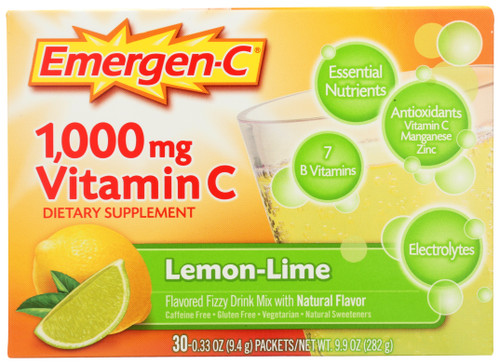 Emergen-C® Lemon-Lime 30 Count