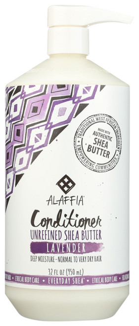 Everyday Shea Conditioner Lavender Unrefined Shea Butter 32oz