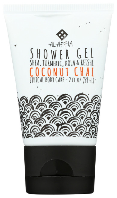 Shower Gel Coconut Chai Shea, Turmeric, Kola & Reishi 2oz