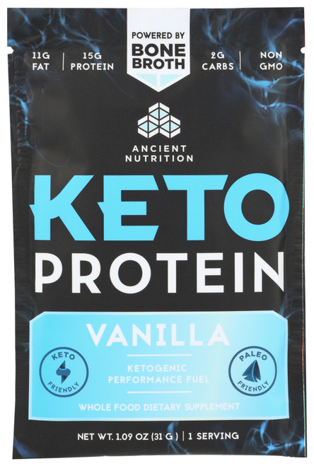 Keto Protein Vanilla Whole Food Dietary 1.09oz