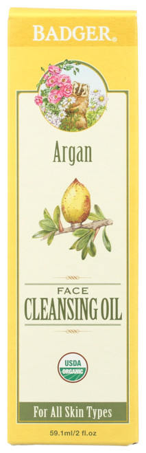 Argan Cleansing Oil For All Skin Types Organic 59.1mL