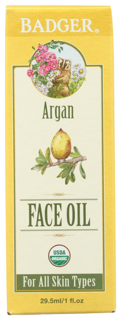 Argan Face Oil For All Skin Organic 29.5mL