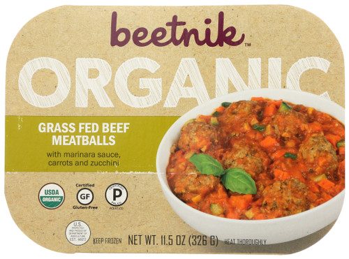 Organic Grass Fed Beef Meatballs  11.5oz