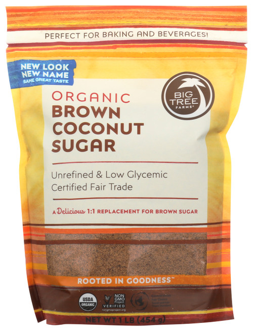 Coconut Sugar Brown Organic 1 Pound