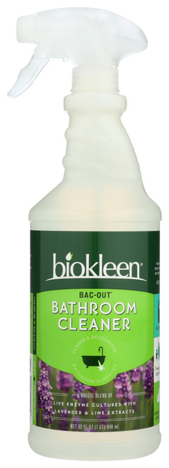 Household Cleaners Bac Out Bathroom Cleaner 32oz