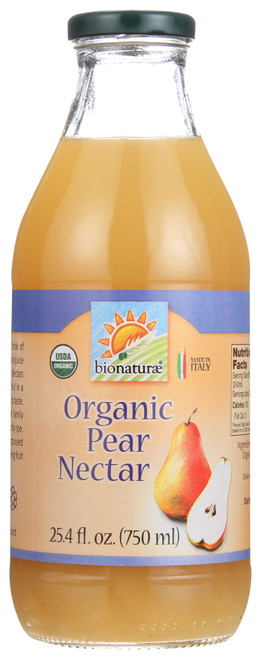 Organic Pear Nectar  25.4oz