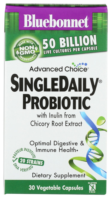 Advanced Choice® Single Daily® Probiotic 50 Billion With Inulin From Chicory Root Extract 30 Count