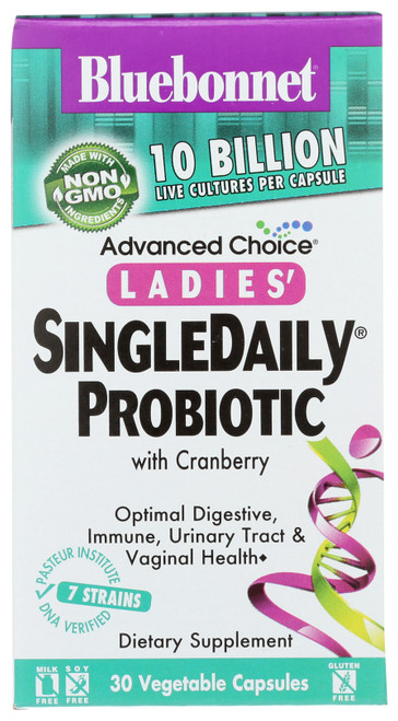 Advanced Choice® Ladies' Single Daily® Probiotic 10 Billion Cold Packaged 30 Count