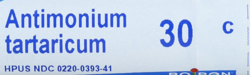 Pellets Antimonium Tartaricum 30C 80 Count